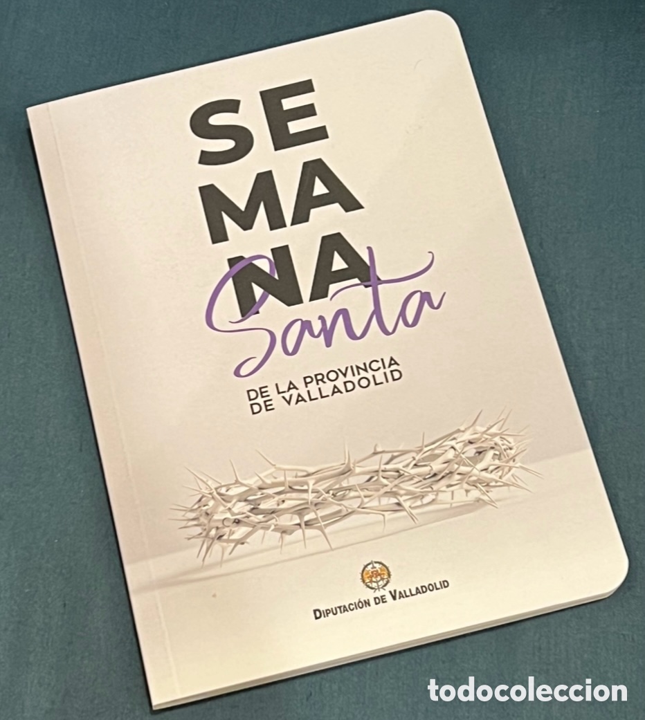 Libros de segunda mano: Libro. Semana Santa de la Provincia de Valladolid. 2024.