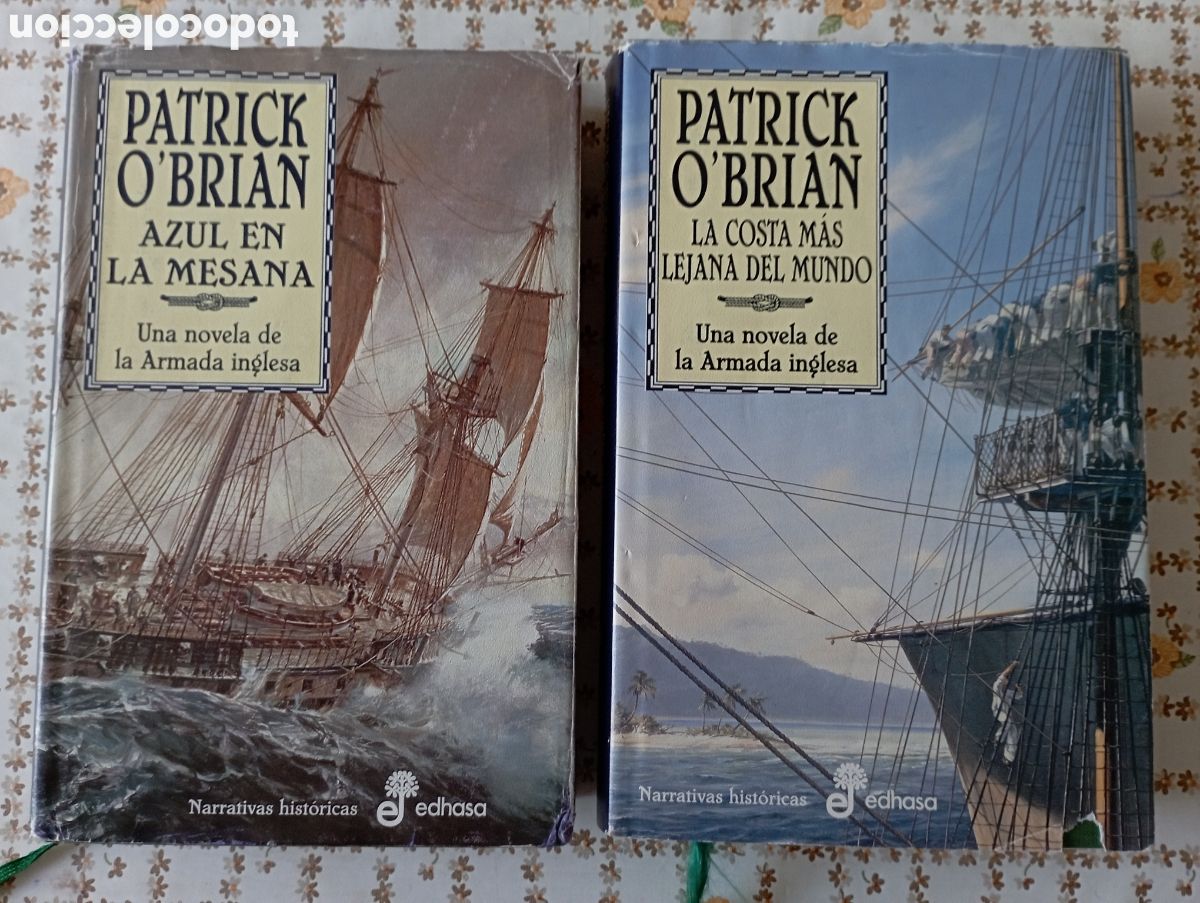 Gebrauchte B&uuml;cher: PLI - PATRICK O'BRIAN - AZUL EN LA MESANA - LA COSTA MAS LEJANA DEL MUNDO, EDHASA