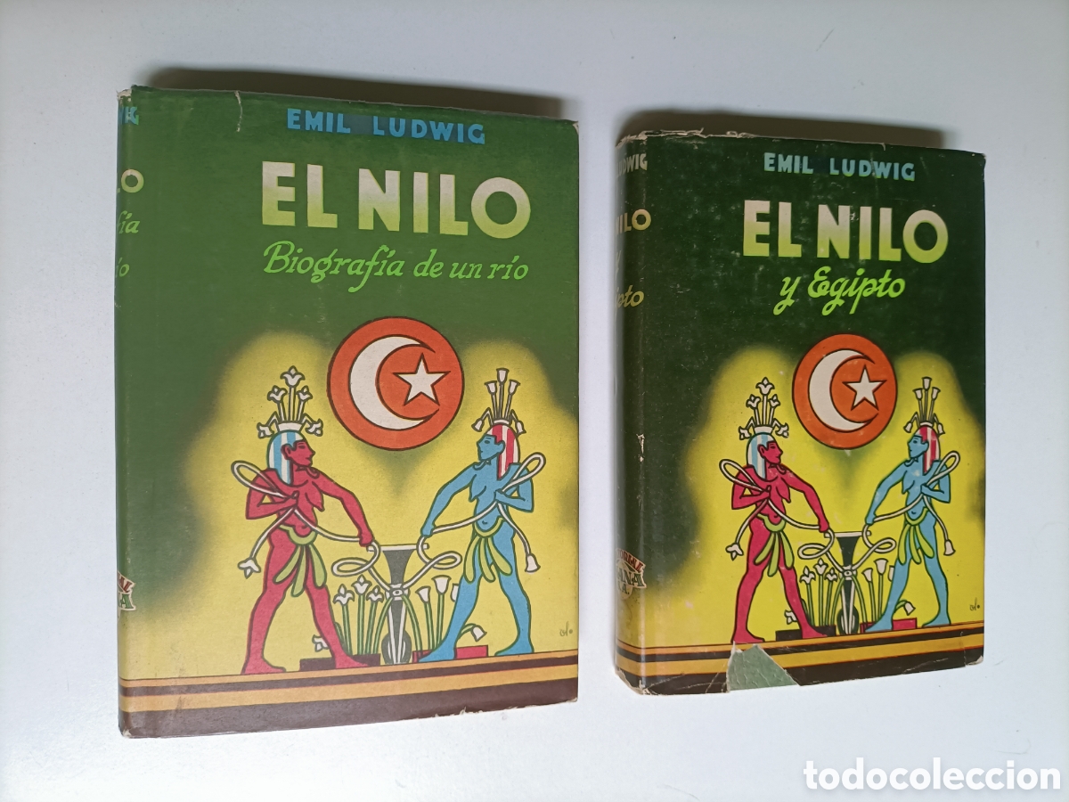 Libros de segunda mano: El Nilo. Biograf&iacute;a de un r&iacute;o. El Niro y Egipto. 2 tomos Emil Ludwig