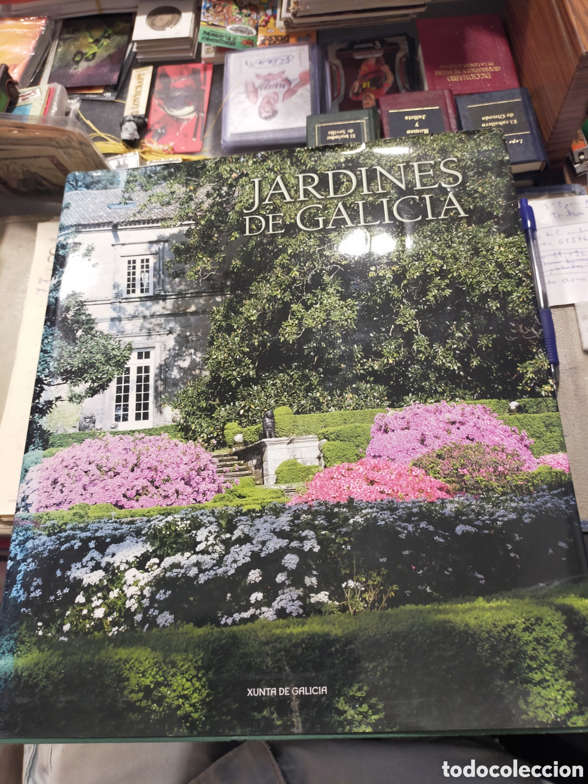 Libros de segunda mano: JARDINES DE GALICIA XUNTA DE GALICIA TAPA DURA CON SOBRECUBIERTA