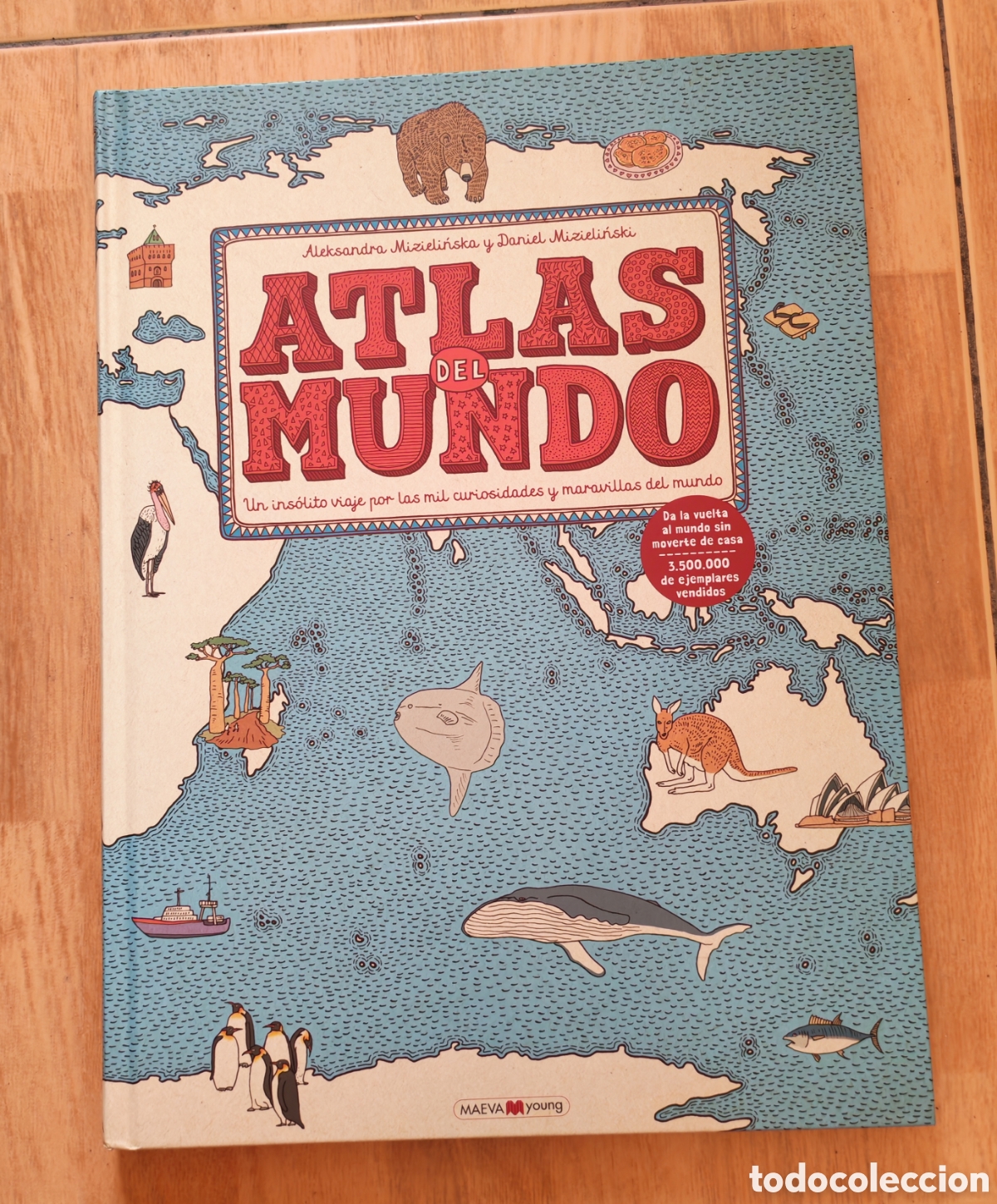 Libros de segunda mano: Atlas del mundo- maeva Young
