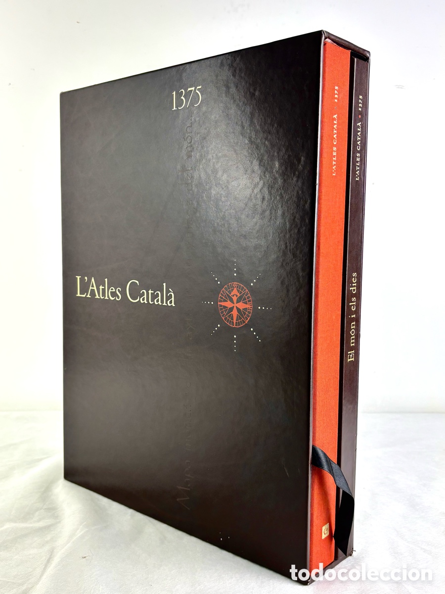 Libros de segunda mano: L'ATLES CATAL&Agrave; - 1375 - EL M&Oacute;N I ELS DIES - 2008 - EDICI&Oacute; FACS&Iacute;MIL - ENCICLOP&Egrave;DIA CATALANA