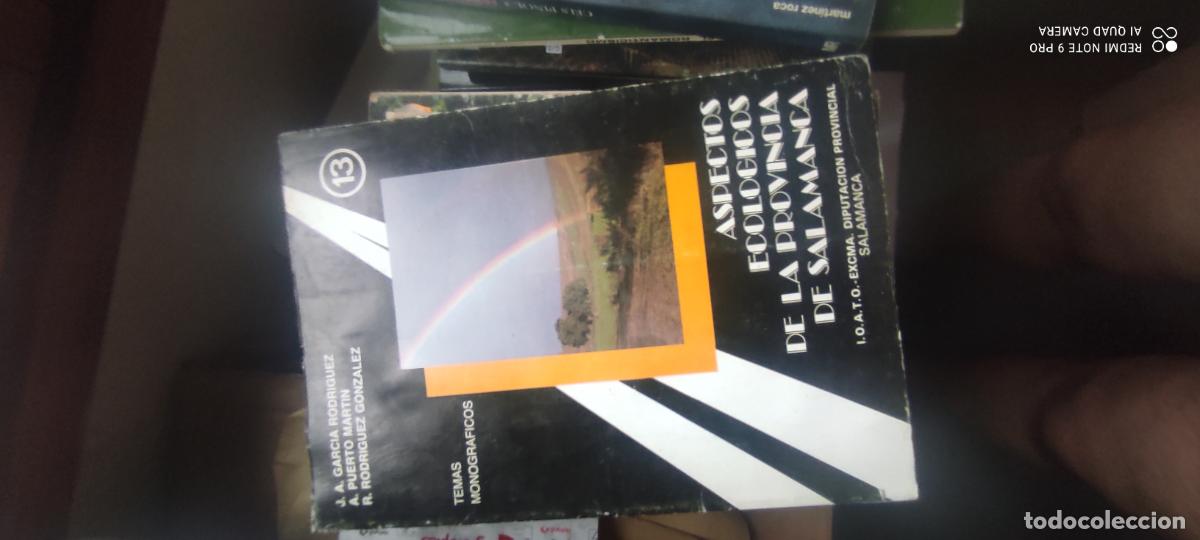Libros de segunda mano: Aspectos ecol&oacute;gicos de la provincia de Salamanca - Garc&iacute;a Rodr&iacute;guez, J. A/ Puerto Mart&iacute;n, A/ Rodr&iacute;g
