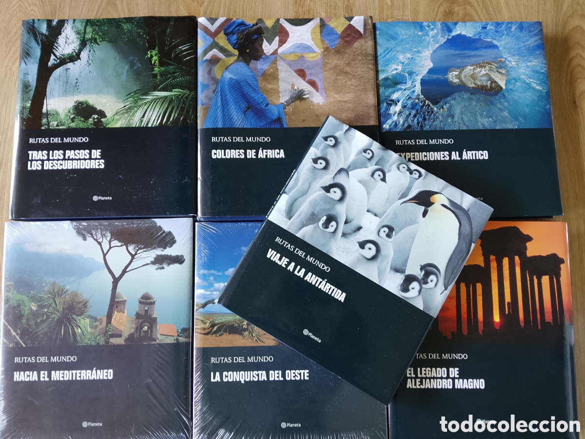Libros de segunda mano: Lote Colecci&oacute;n Rutas del mundo