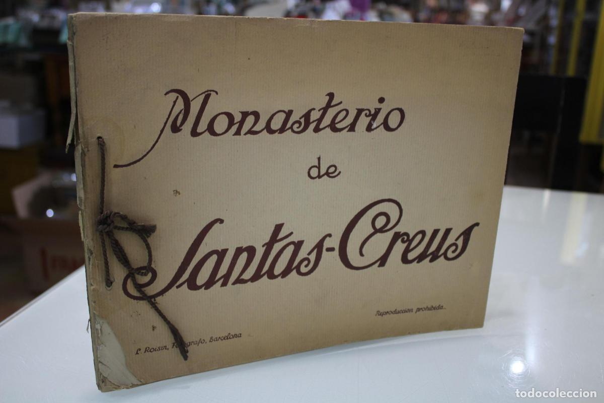 Libros de segunda mano: Monasterio de Santas-Creus.- &Aacute;lbum de fotograf&iacute;as. - Roisin, L.