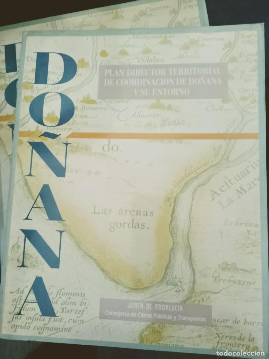 Libros de segunda mano: Plan Director Territorial Do&ntilde;ana y su entorno 1989 &ndash; 2 tomos + 25 planos completos