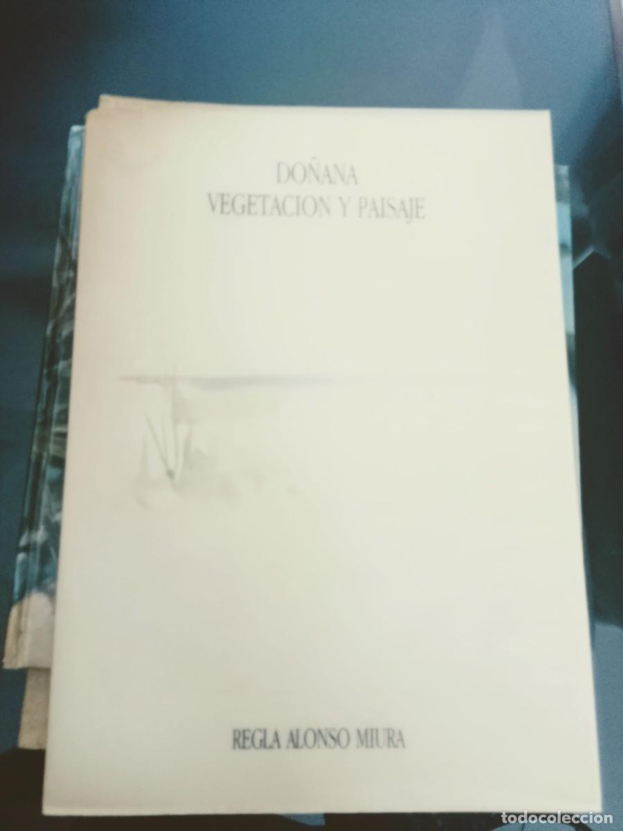 Libros de segunda mano: Do&ntilde;ana Vegetaci&oacute;n y Paisaje 1988 &ndash; Regla Alonso Miura + Coto Do&ntilde;ana