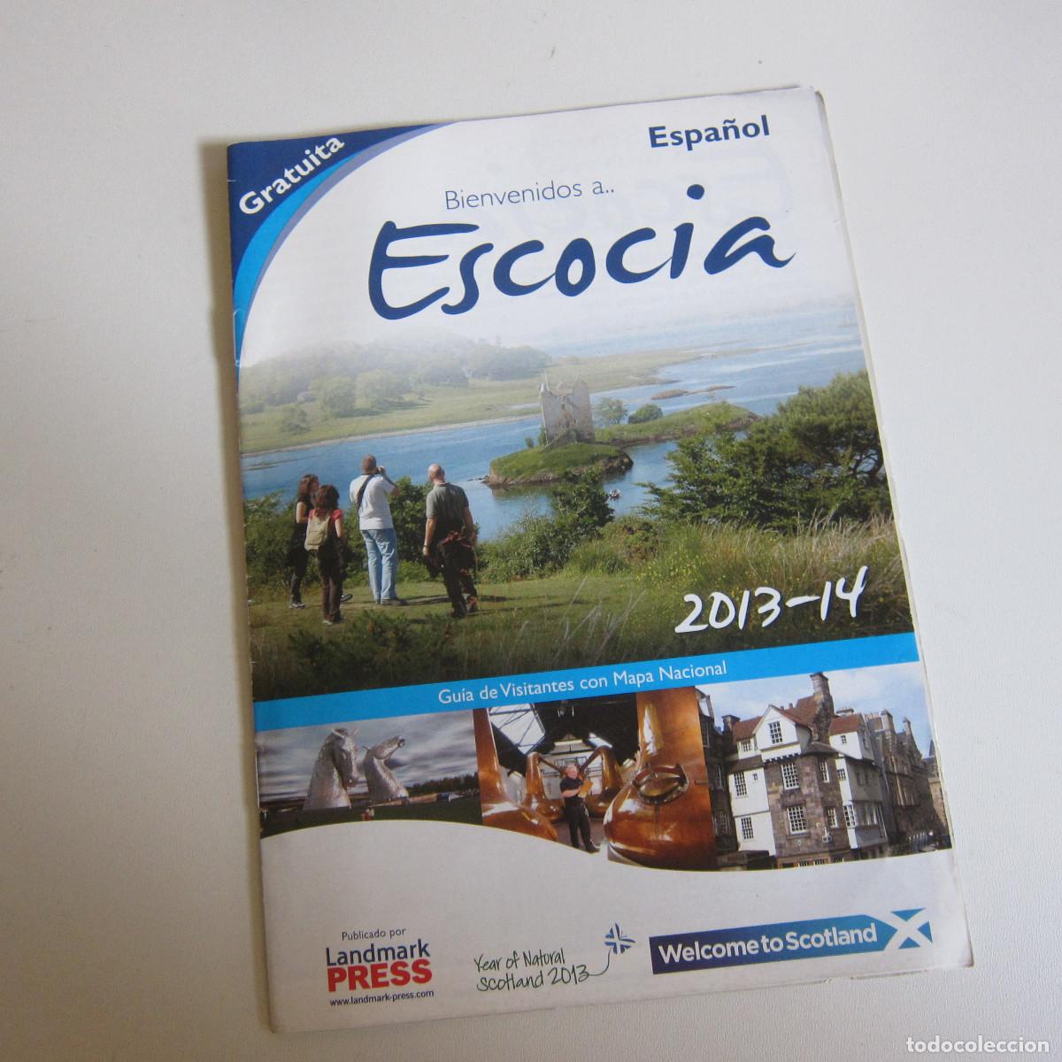 Libros de segunda mano: PLANO GU&Iacute;A ESCOCIA - BIENVENIDOS A ESCOCIA (LANDMARK PRESS) VIAJES