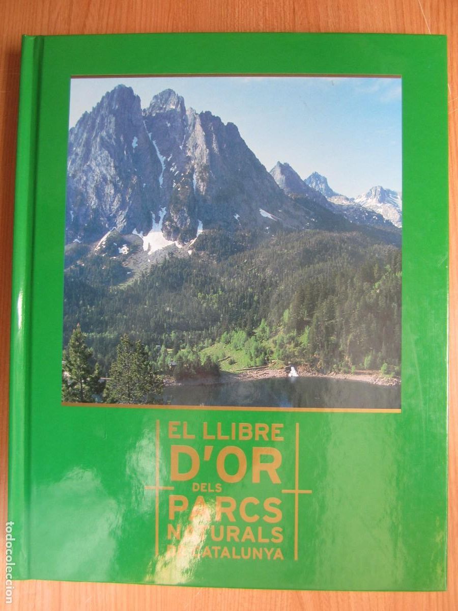 Libros de segunda mano: libro el llibre d'or dels parcs naturals de catalunya vacio