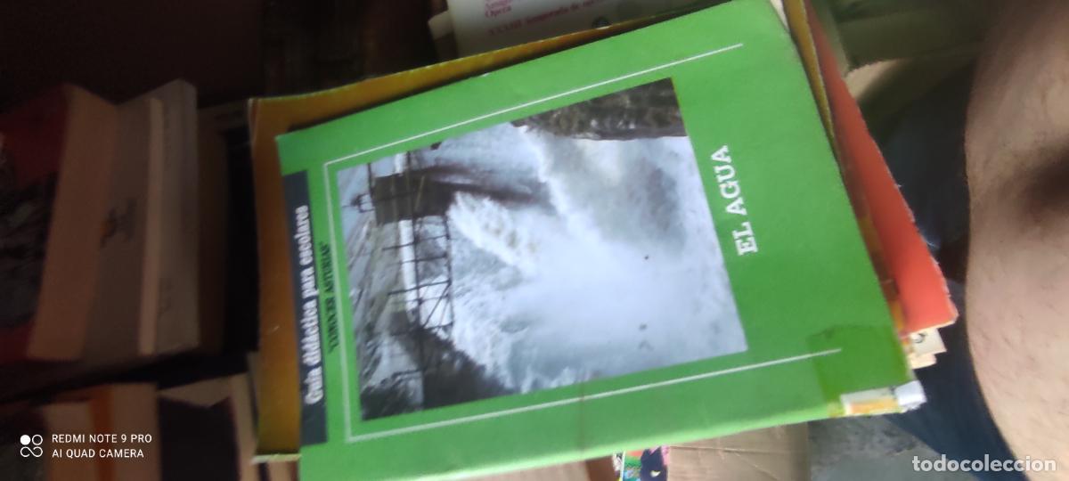 Libros de segunda mano: EL AGUA. GUIA DIDACTICA PARA ESCOLARES. CONOCER ASTURIAS. A&Ntilde;O 1994. RUSTICA.