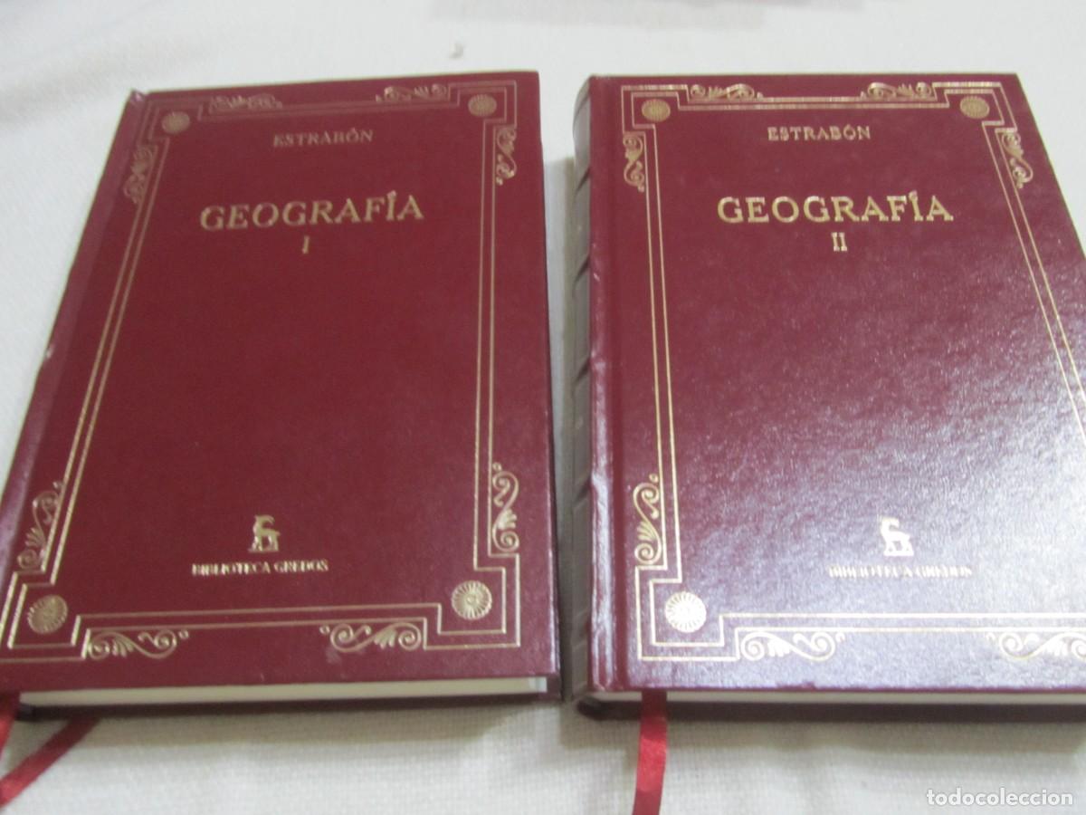 Libros de segunda mano: GEOGRAFIA, LIBROS DE ESTRABON, EN DOS TOMOS, BIBLIOTECA GREDOS