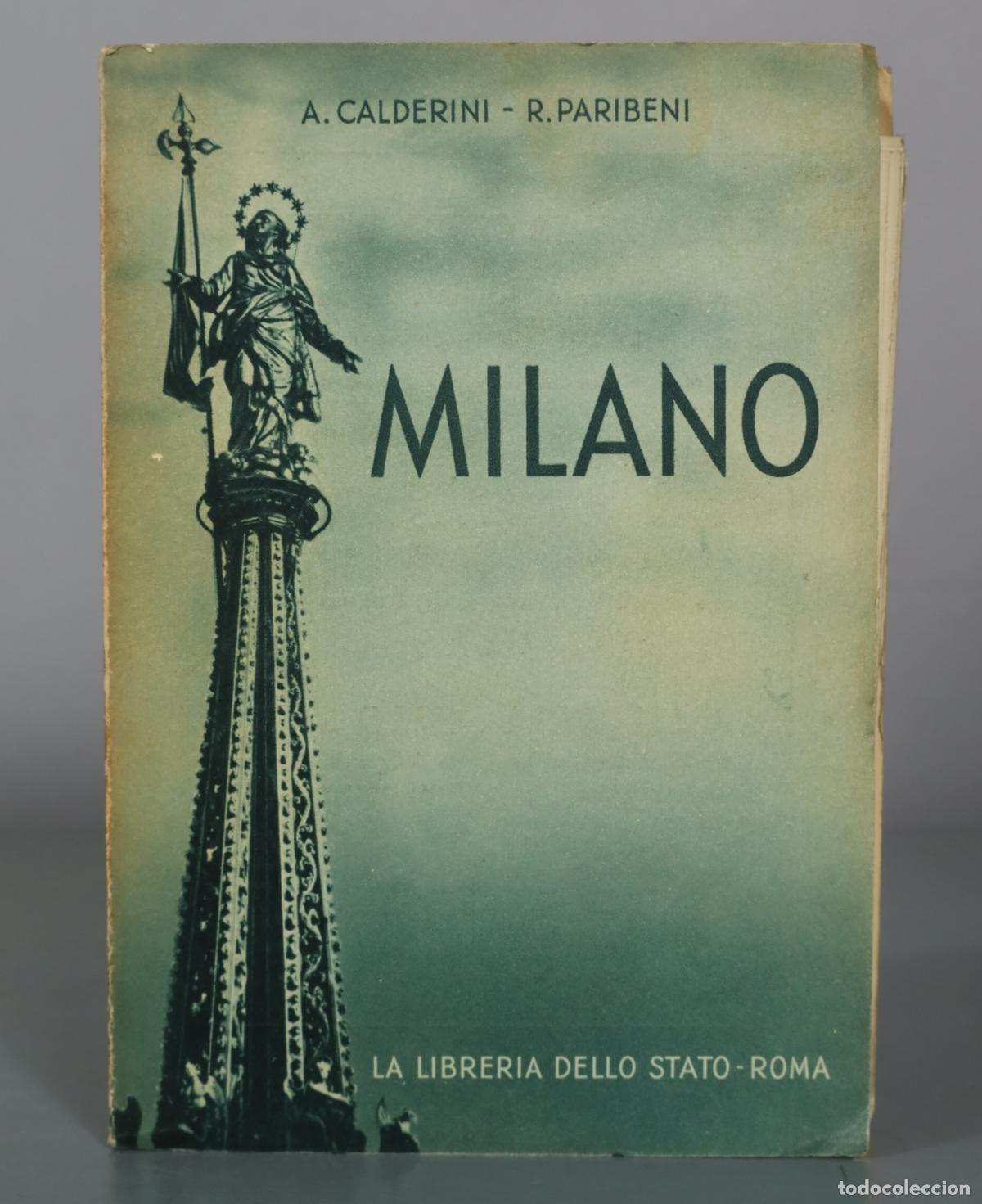 Libros de segunda mano: Milano - A. Calderini - R. Paribeni - La Libreria Dello Stato
