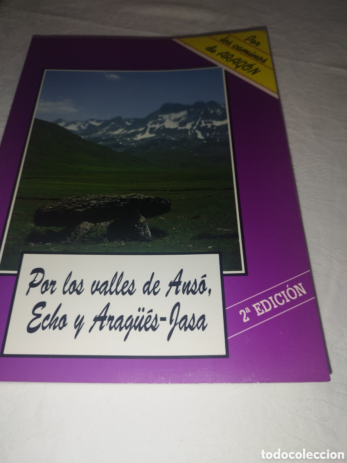 Libros de segunda mano: POR LOS VALLES DE ANS&Oacute;, ECHO Y ARAG&Uuml;ES (CON MAPA DESPLEGABLE)-JASA. ED. PRAMES, 1995. ILUSTRADO