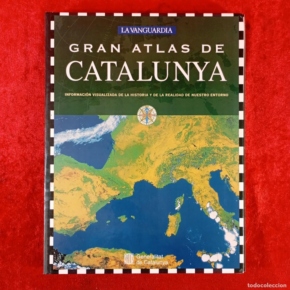 Libros de segunda mano: GRAN ATLAS DE CATALUNYA - LA VANGUARDIA - GENERALITAT DE CATALUNYA / 348