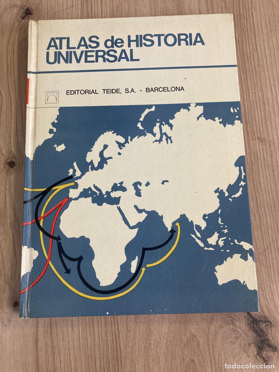 Libros de segunda mano: Atlas de historia universal Editorial Teide