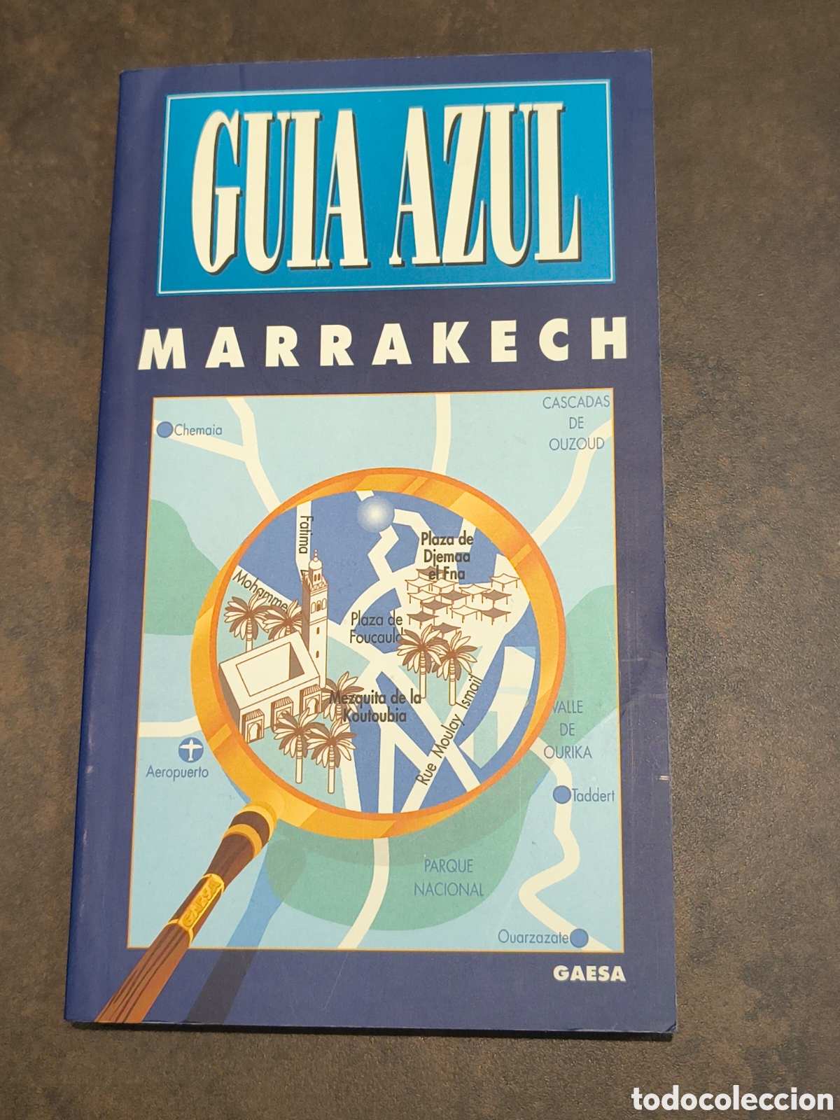 Libros de segunda mano: GUIA AZUL. MARRAKECH (GAESA)