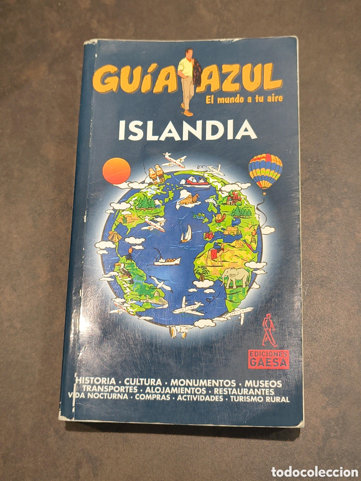 Libros de segunda mano: GUIA AZUL. ISLANDIA (GAESA)