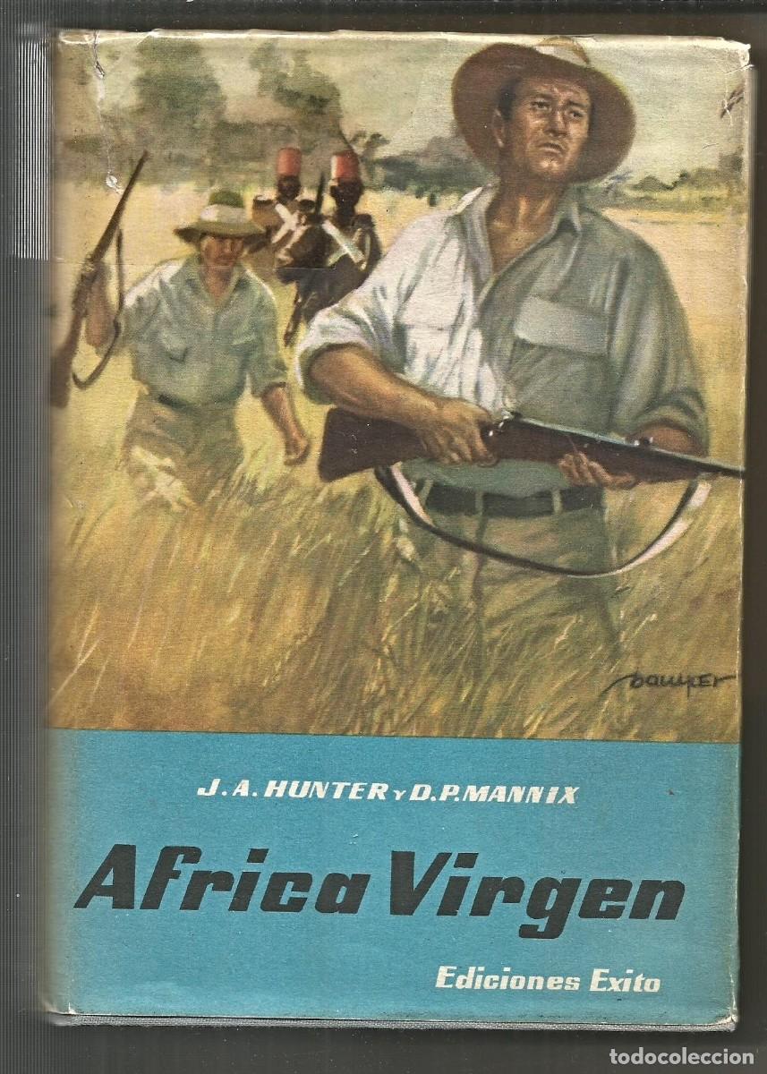 Libros de segunda mano: J.H. HUNTER - AFRICA VIRGEN - TAPA DURA CON SOBRECUBIERTA - CAZA MAYOR