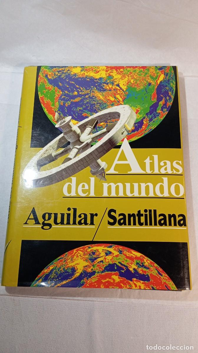 Libros de segunda mano: ATLAS DEL MUNDO. Aguilar/Santillana. 4&ordf; edici&oacute;n actualizada, 1992