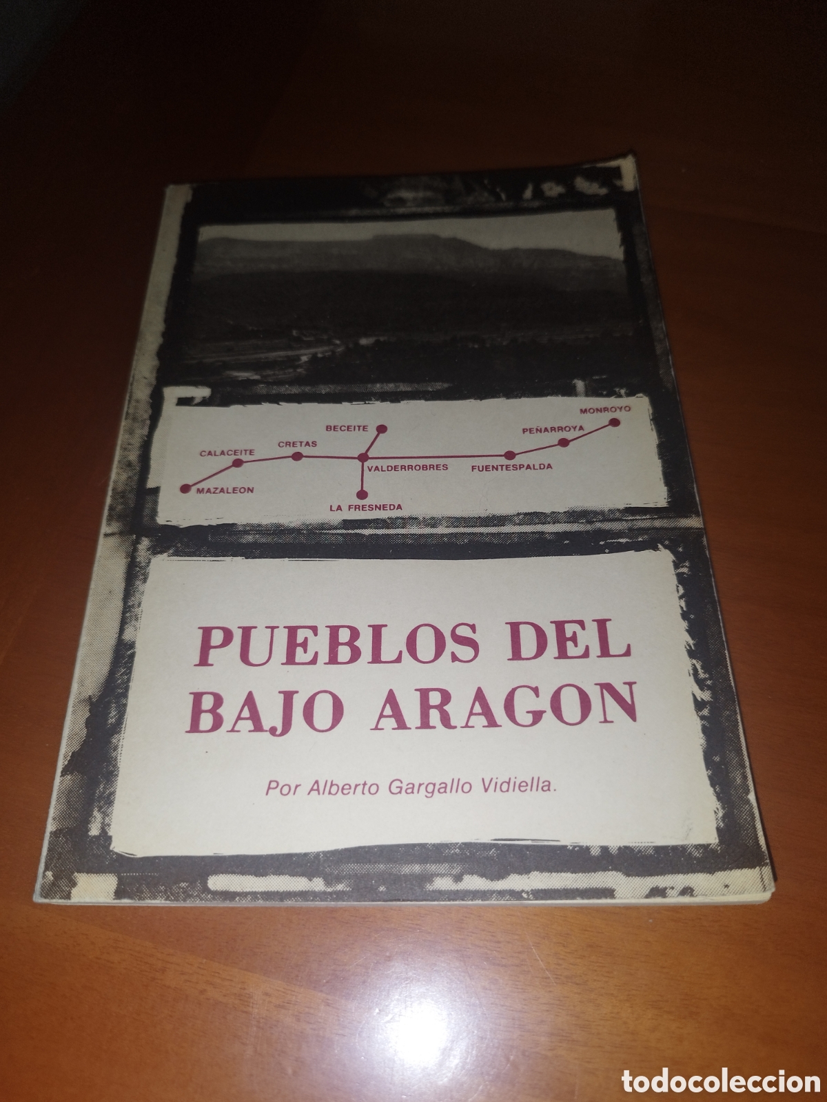 Libros de segunda mano: PUEBLOS DEL BAJO ARAGON.- ALBERTO GARGALLO, 1979 1&ordf;ED. DEDICATORIA Y FIRMA DEL AUTOR. ILUSTRADO