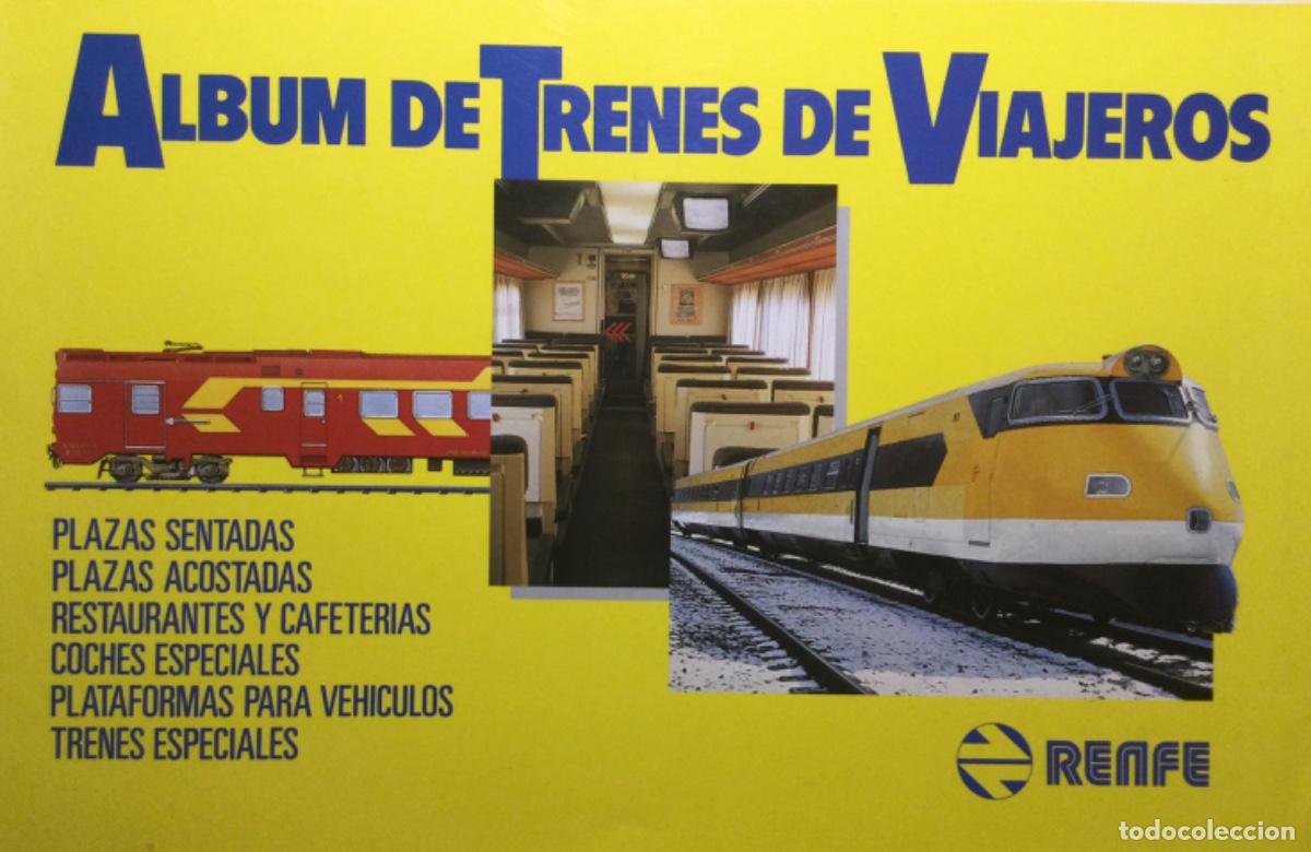 Libros de segunda mano: RENFE ALBUM DE TRENES DE VIAJEROS 1988