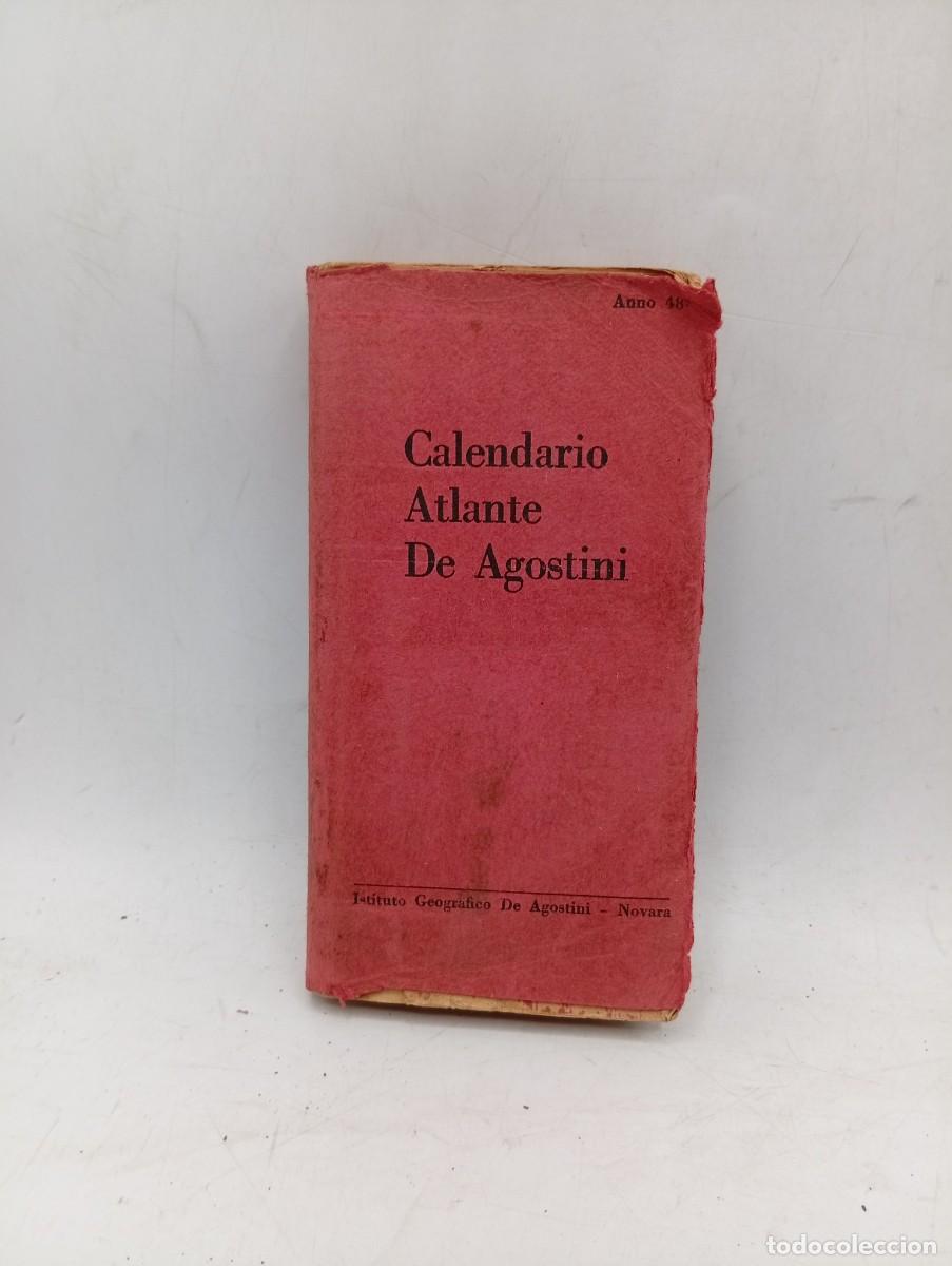 Libros de segunda mano: CALENDARIO-ATLANTE DE AGOSTINI. NOVARA. 1952. PAGS : 499.