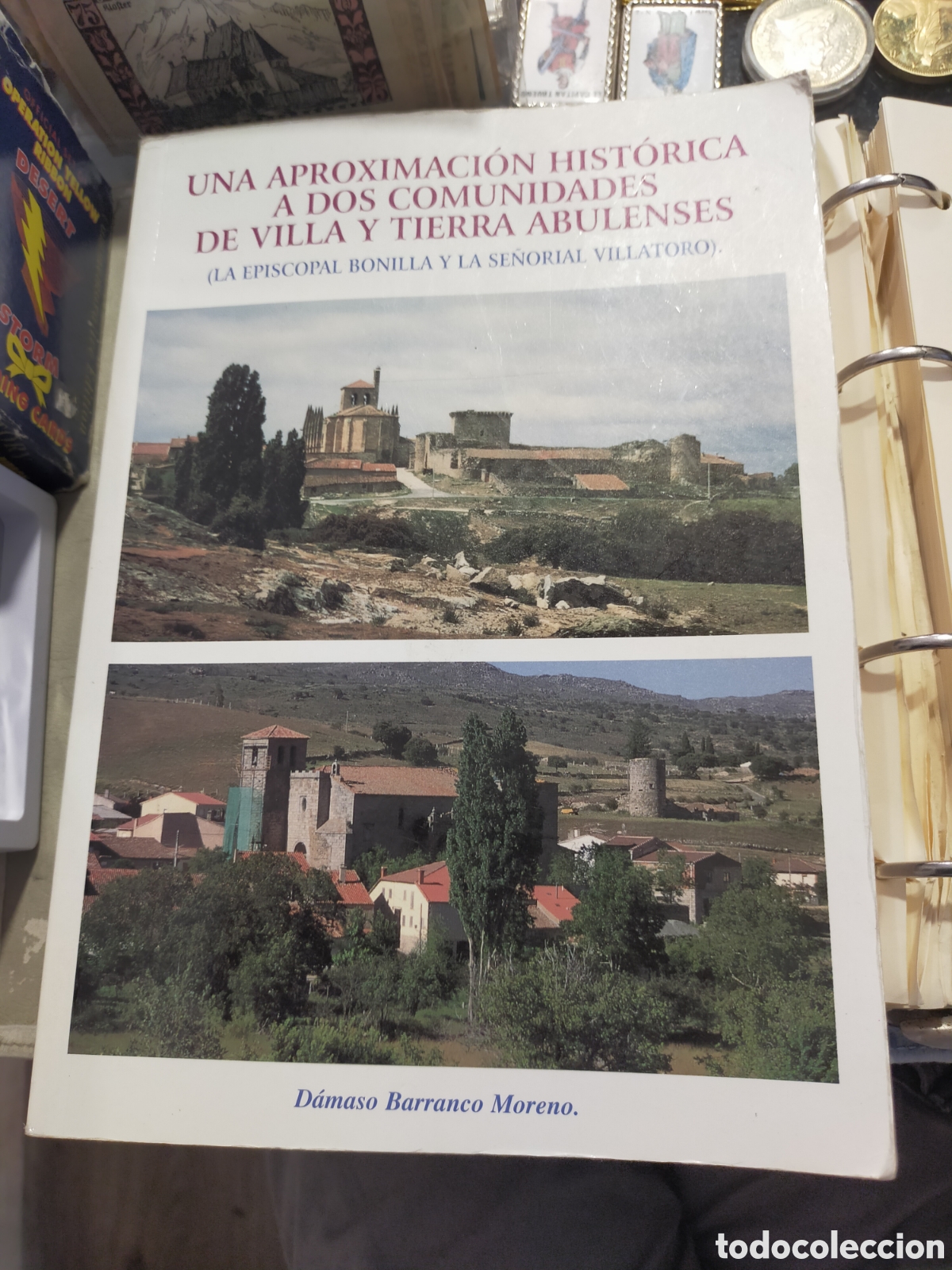 Libros de segunda mano: UNA APROXIMACI&Oacute;N HIST&Oacute;RICA A DOS COMUNIDADES DE VILLA Y TIERRA ABULENSES DAMASO BARRANCO MORENO