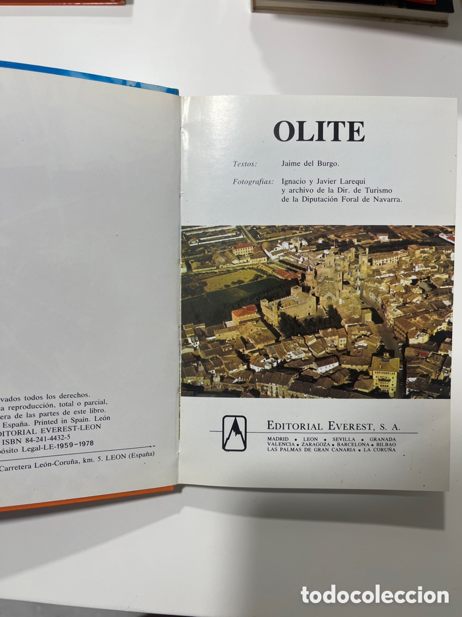 Libros de segunda mano: Olite de Jaime del Burgo - Foto 2