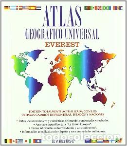 Libros de segunda mano: Atlas Geogr&aacute;fico Universal - Aa.vv - Editorial Everest - Atlas