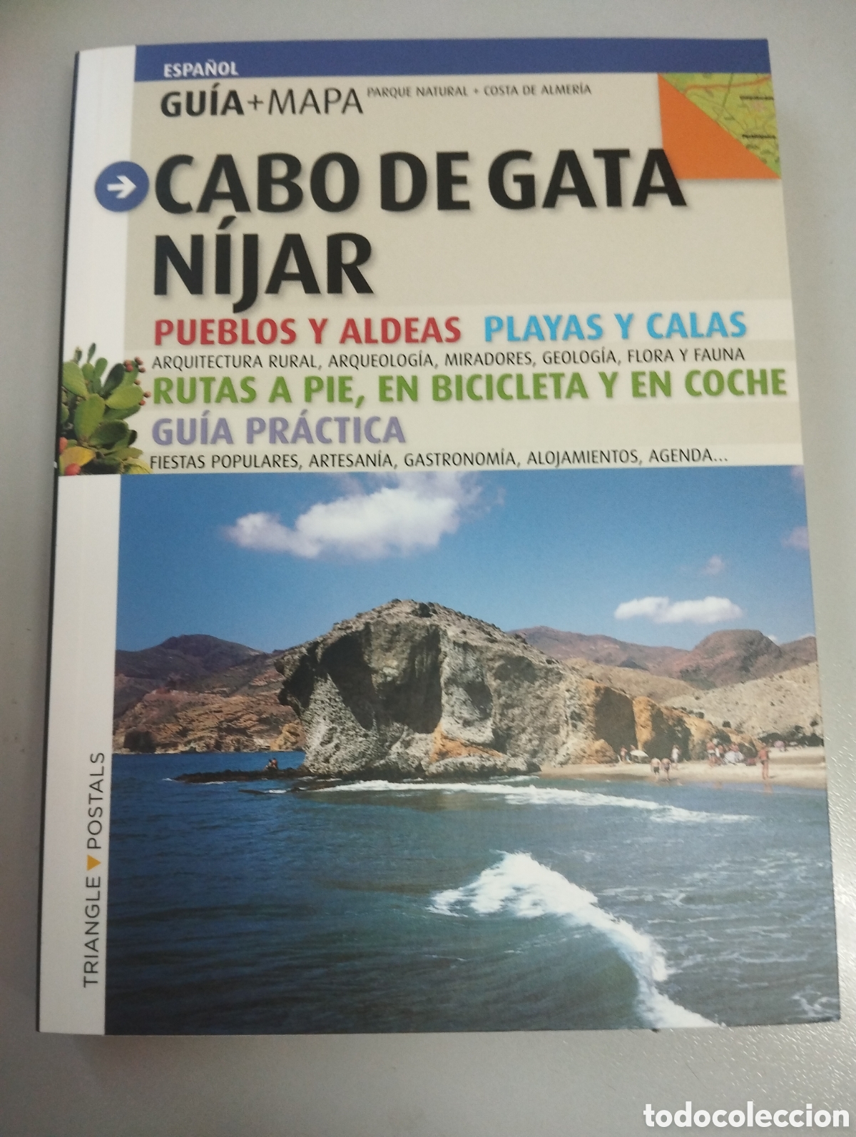 Libros de segunda mano: Cabo de Gata N&iacute;jar guia + mapa