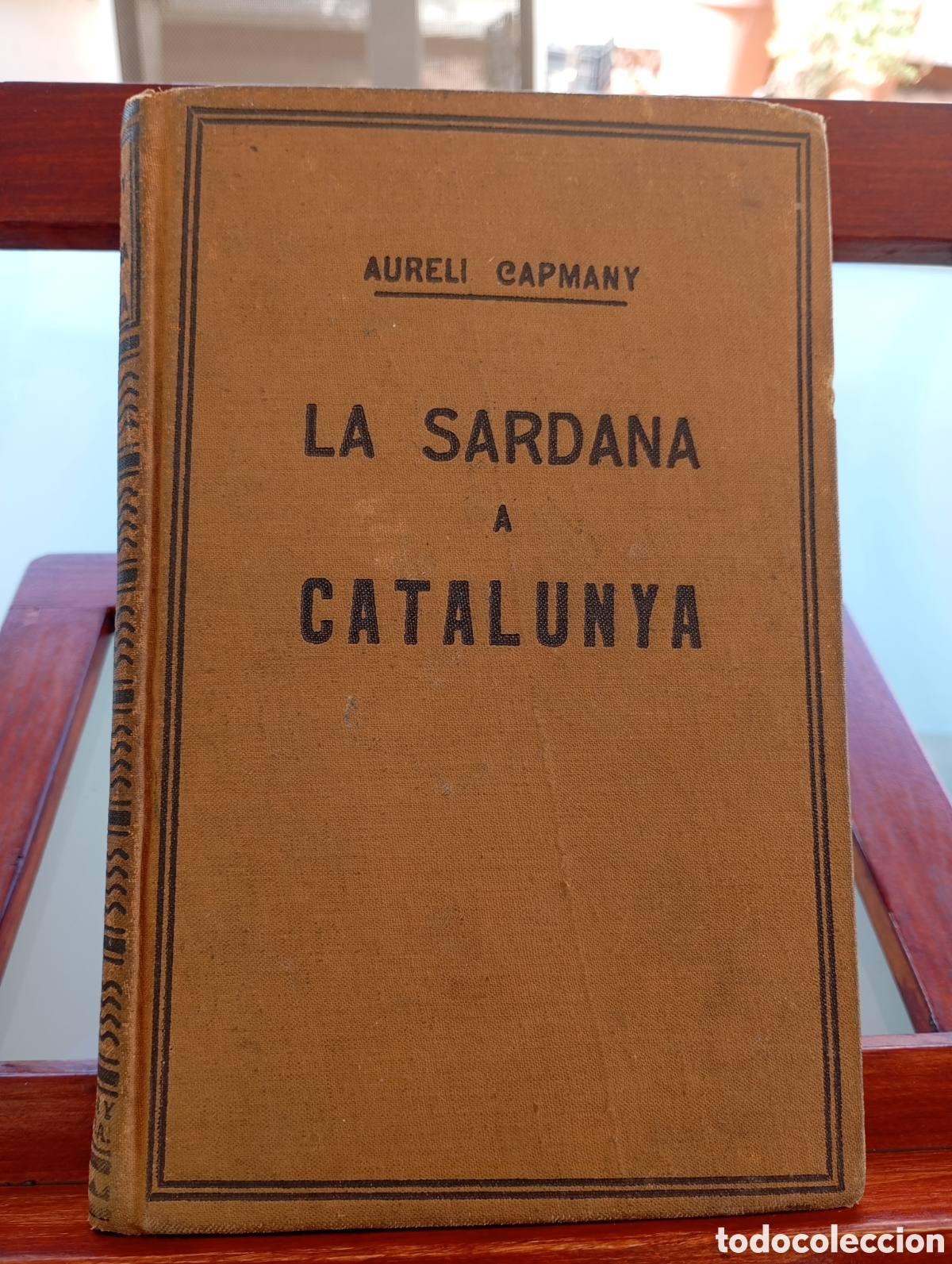 Libros de segunda mano: La Sardana a Catalunya. Capmany. 1era Edicio 1948.Firmada,dedic. por el autor