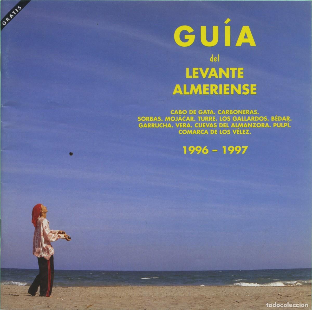 Libros de segunda mano: GU&Iacute;A DEL LEVANTE ALMERIENSE. 1996-1997. Ed. Patronato Provincial de Turismo de Almer&iacute;a. Pp. 56