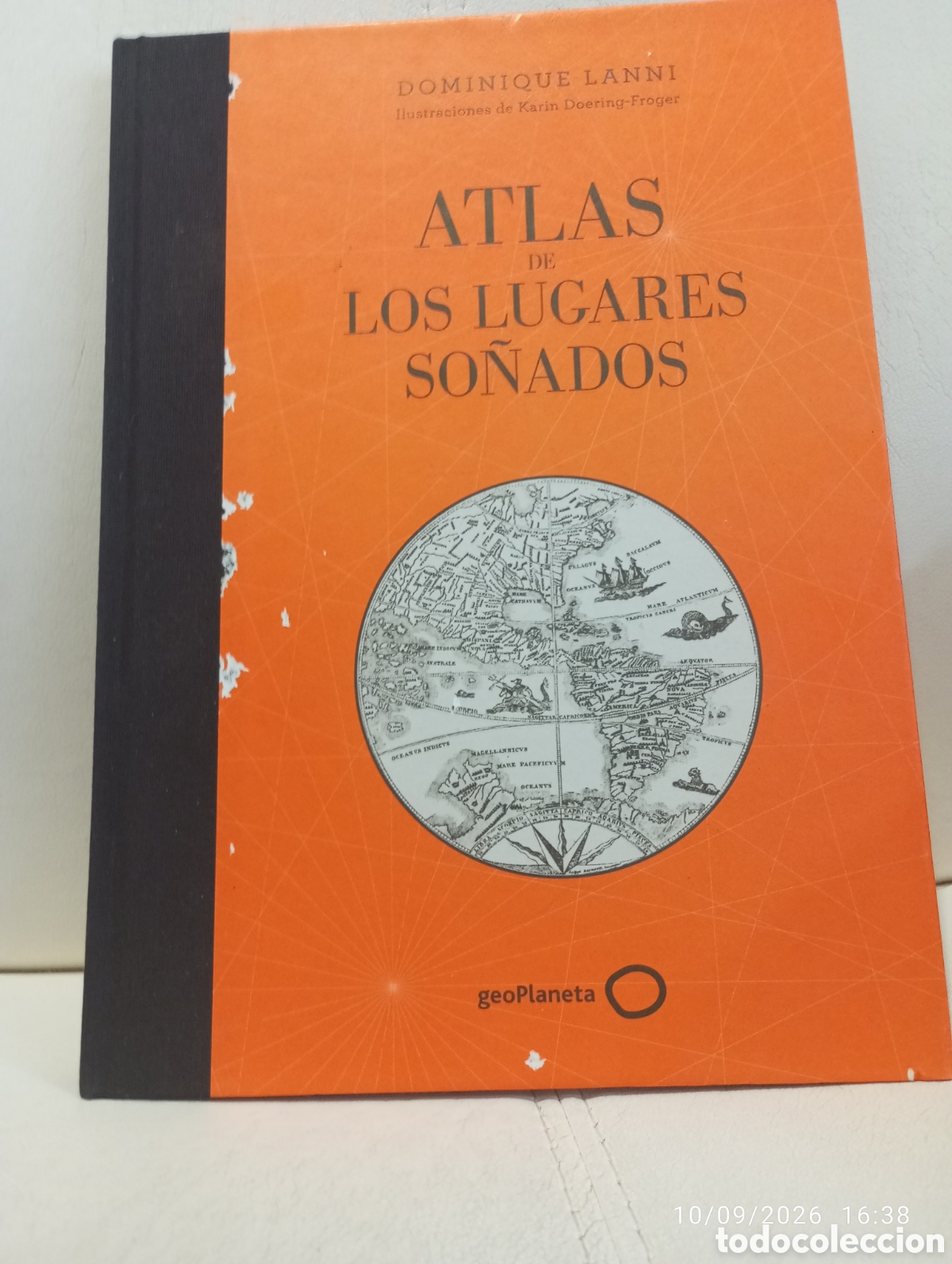 Libros de segunda mano: Atlas de los lugares so&ntilde;ados .Dominique Lanni . Ilustrado