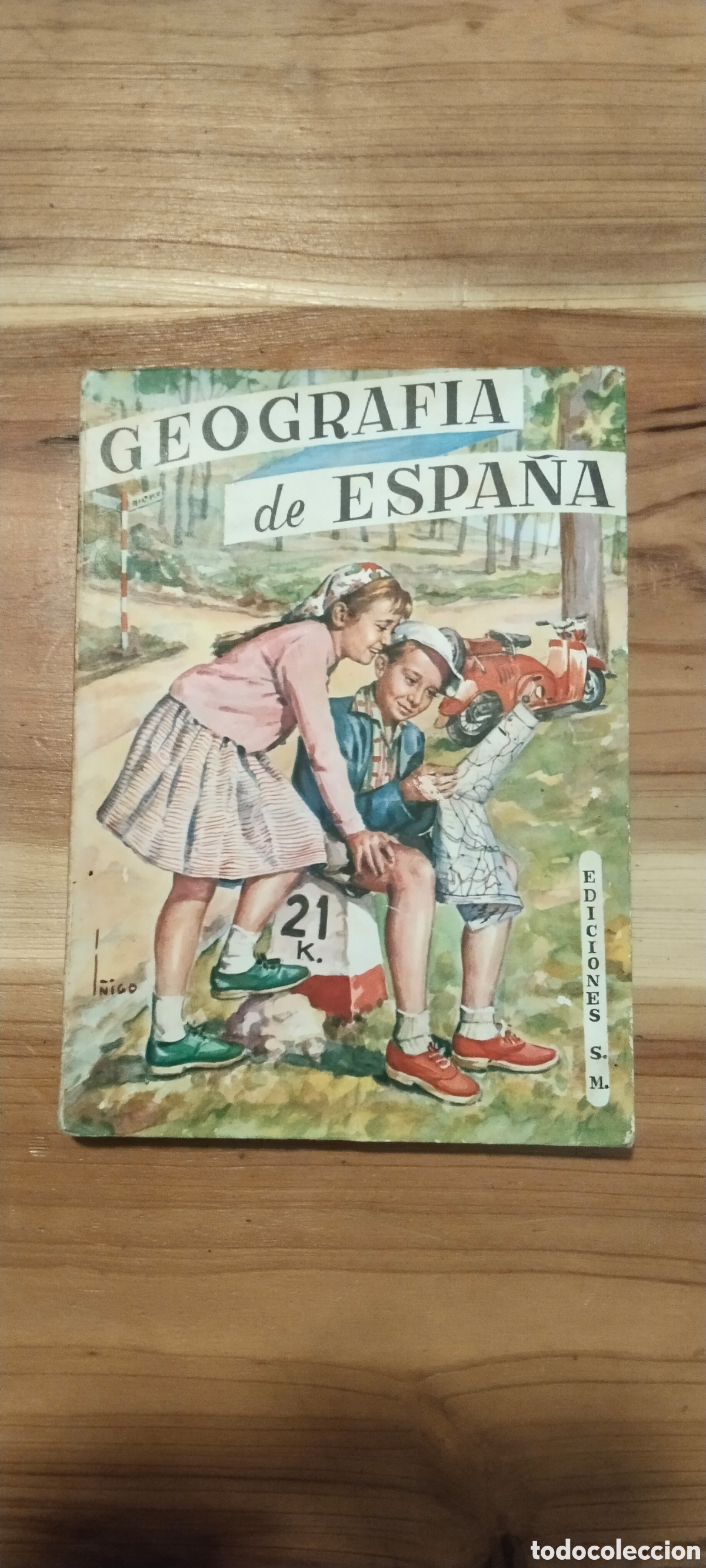 Second hand books: Libro geograf&iacute;a de Espa&ntilde;a 1960