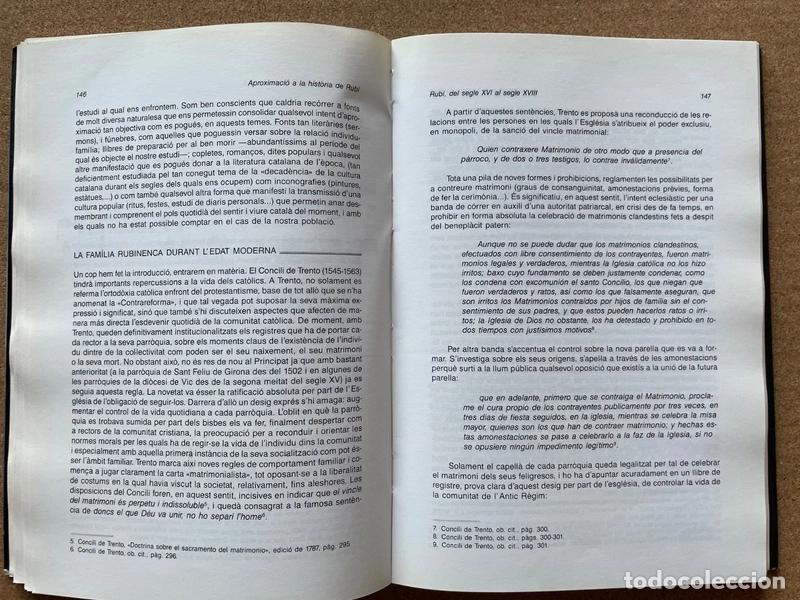 Libros de segunda mano: Aproximaci&oacute; a la hist&ograve;ria de Rub&iacute; - Foto 8