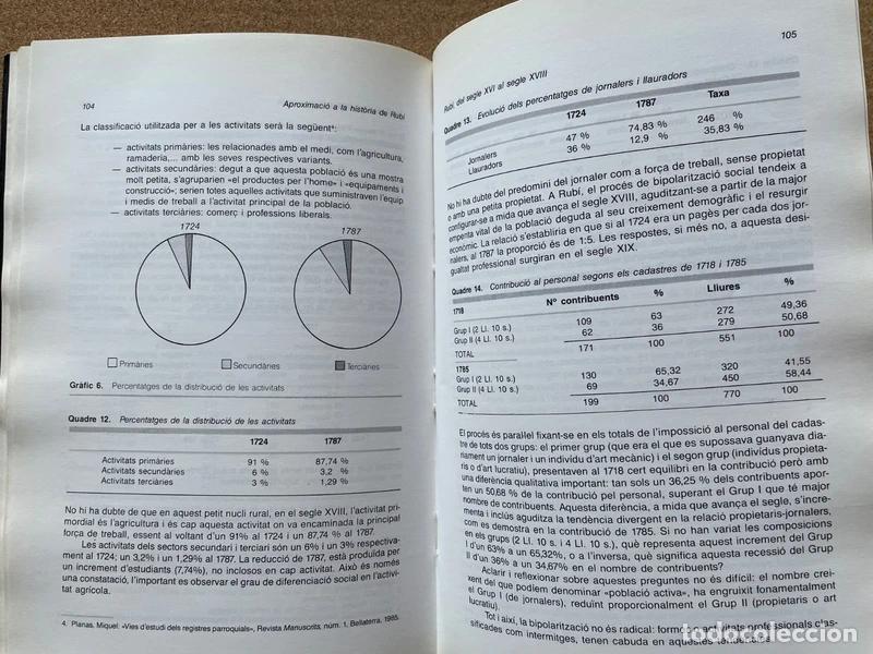 Libros de segunda mano: Aproximaci&oacute; a la hist&ograve;ria de Rub&iacute; - Foto 11