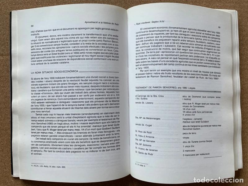 Libros de segunda mano: Aproximaci&oacute; a la hist&ograve;ria de Rub&iacute; - Foto 13
