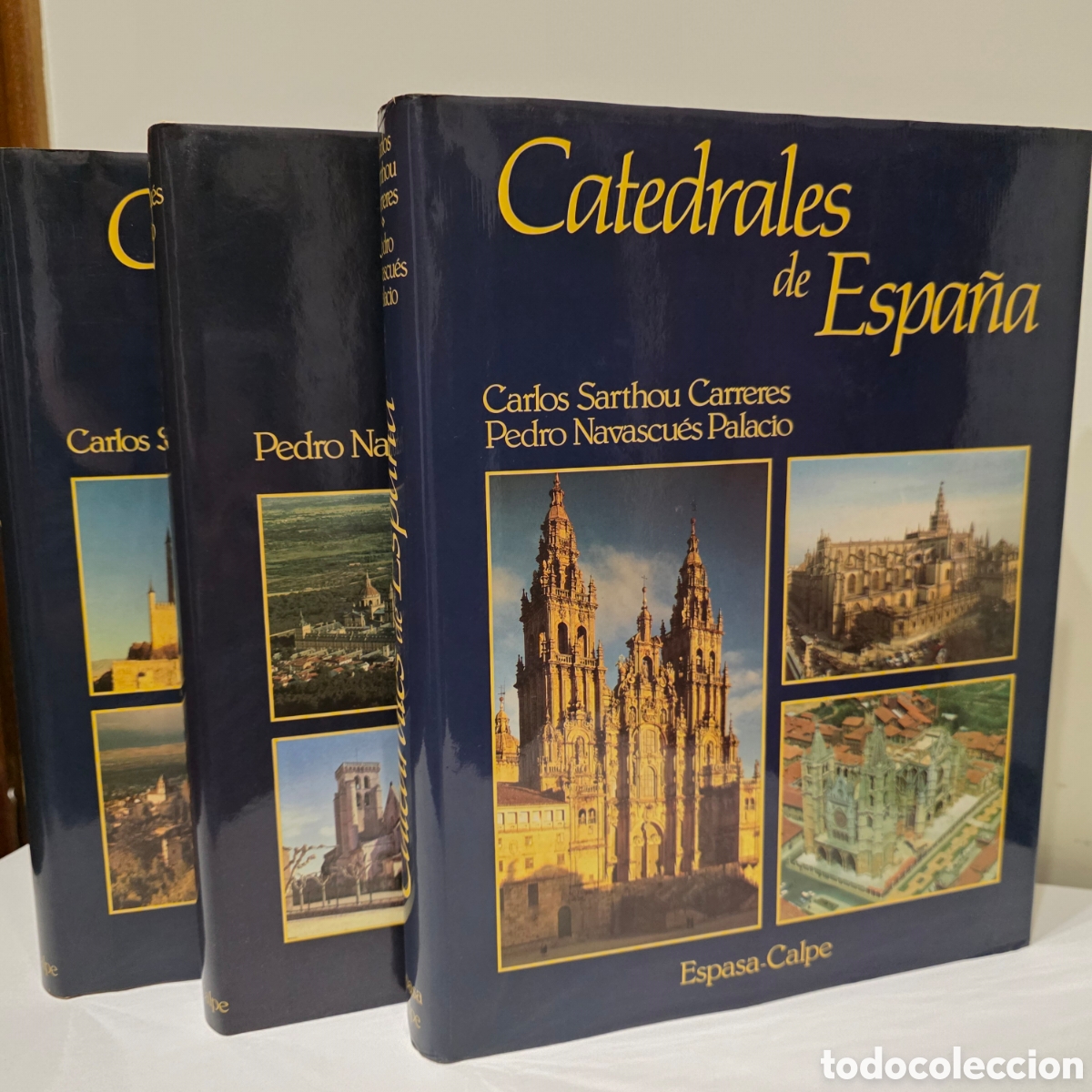 Libros de segunda mano: Castillos Monasterios y Catedrales de Espa&ntilde;a, Espasa-Calpe. Sarthou Carreres, Navascu&eacute;s Palacio 3