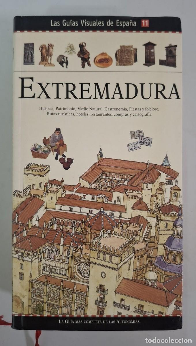 Libros de segunda mano: LIBRO LAS GUIAS VISUALES DE ESPA&Ntilde;A - EXTREMADURA