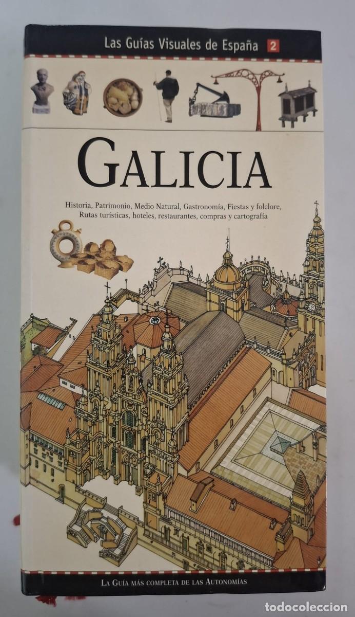 Libros de segunda mano: LIBRO LAS GUIAS VISUALES DE ESPA&Ntilde;A - GALICIA