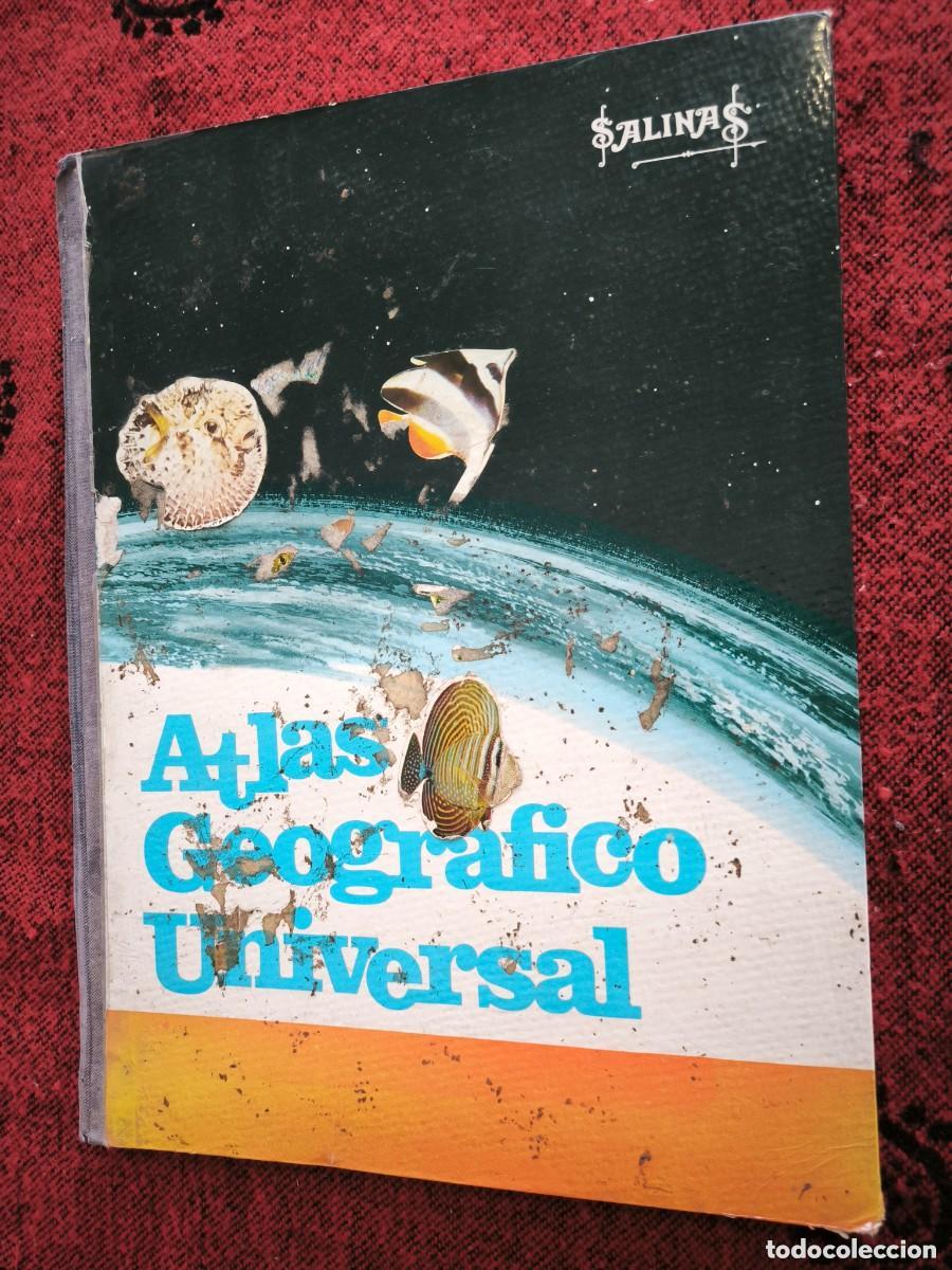 Libros de segunda mano: Atlas De Geograf&iacute;a Universal 1972 Con 130 Mapas Y M&aacute;s De 140 Figuras Ediciones Salinas