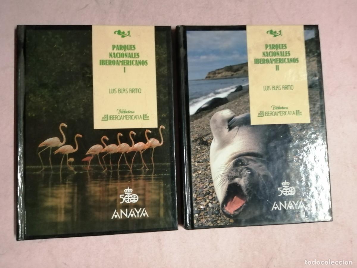 Libros de segunda mano: PARQUES NACIONALES IBEROAMERICANOS (DOS VOLUMENES) LUIS BLAS ARITIO
