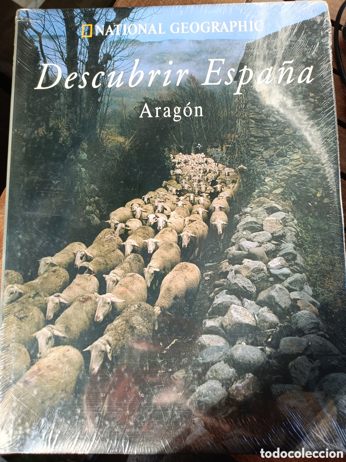 Libros de segunda mano: Descubrir Espa&ntilde;a, Arag&oacute;n. National Geographic. Tapa dura