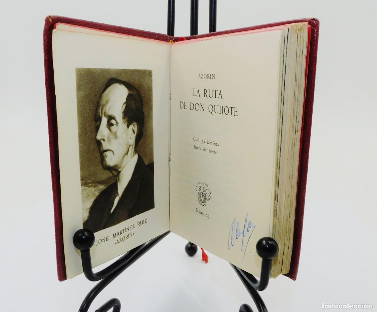 Libros de segunda mano: COLECCION CRISOL&Iacute;N N&ordm; 04 &ndash; LA RUTA DE DON QUIJOTE &ndash; AZOR&Iacute;N &ndash; A&Ntilde;O 1951