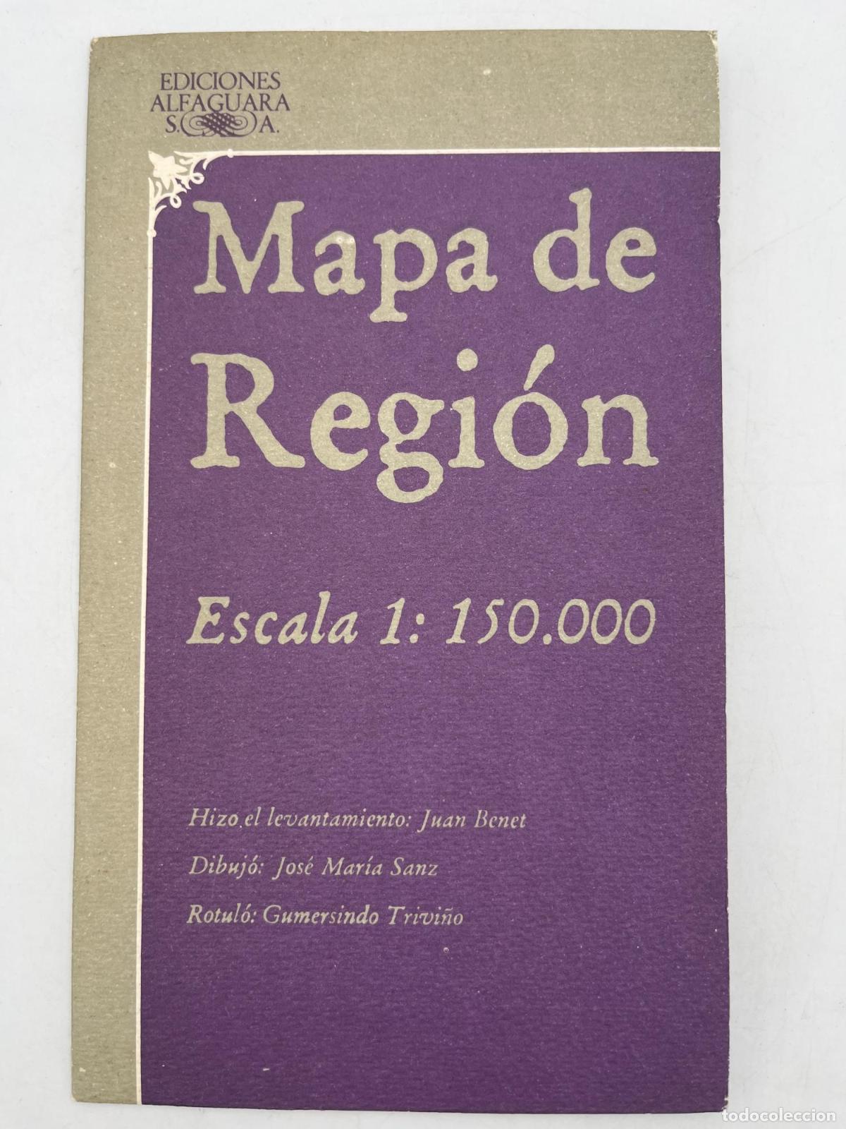 Libros de segunda mano: Mapa de Regi&oacute;n - Juan Benet