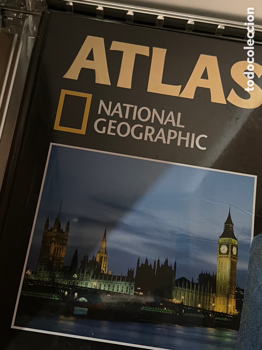 Libros de segunda mano: Blas116E atlas national geographic Europa I