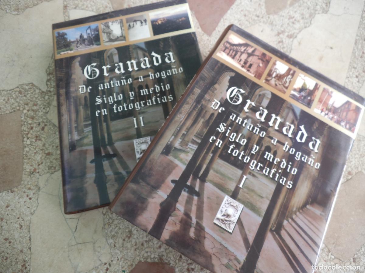 Libros de segunda mano: granada de anta&ntilde;o a hoga&ntilde;o, siglo y medio en fotografias, 2 vol, artes graficas sn, fernando garcia