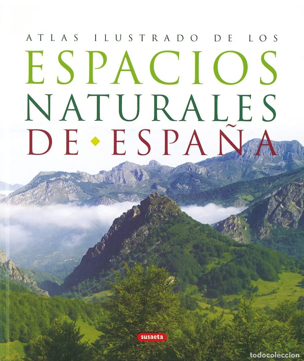 Libros de segunda mano: Espacios Naturales De Espa&ntilde;a,Atlas Ilustrado