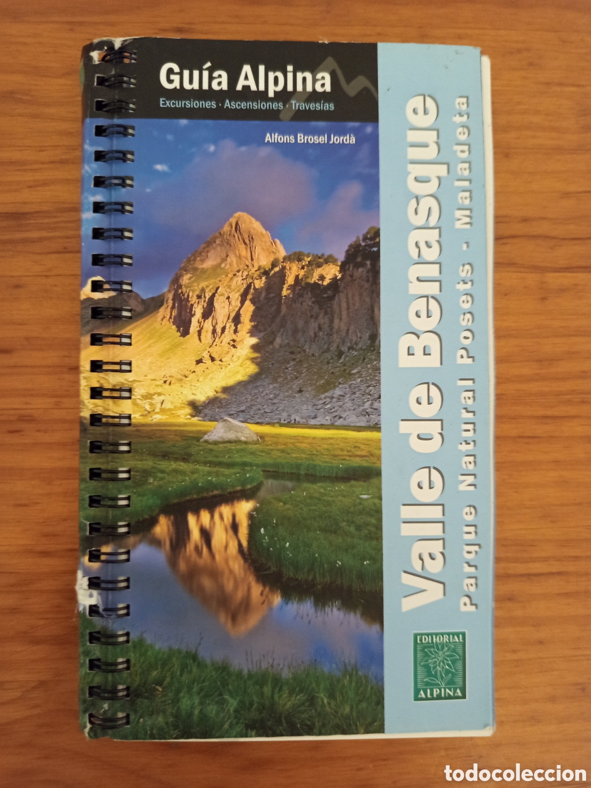 Libros de segunda mano: VALLE DE BENASQUE. PARQUE NATURAL POSETS - MALADETA. GUIA ALPINA