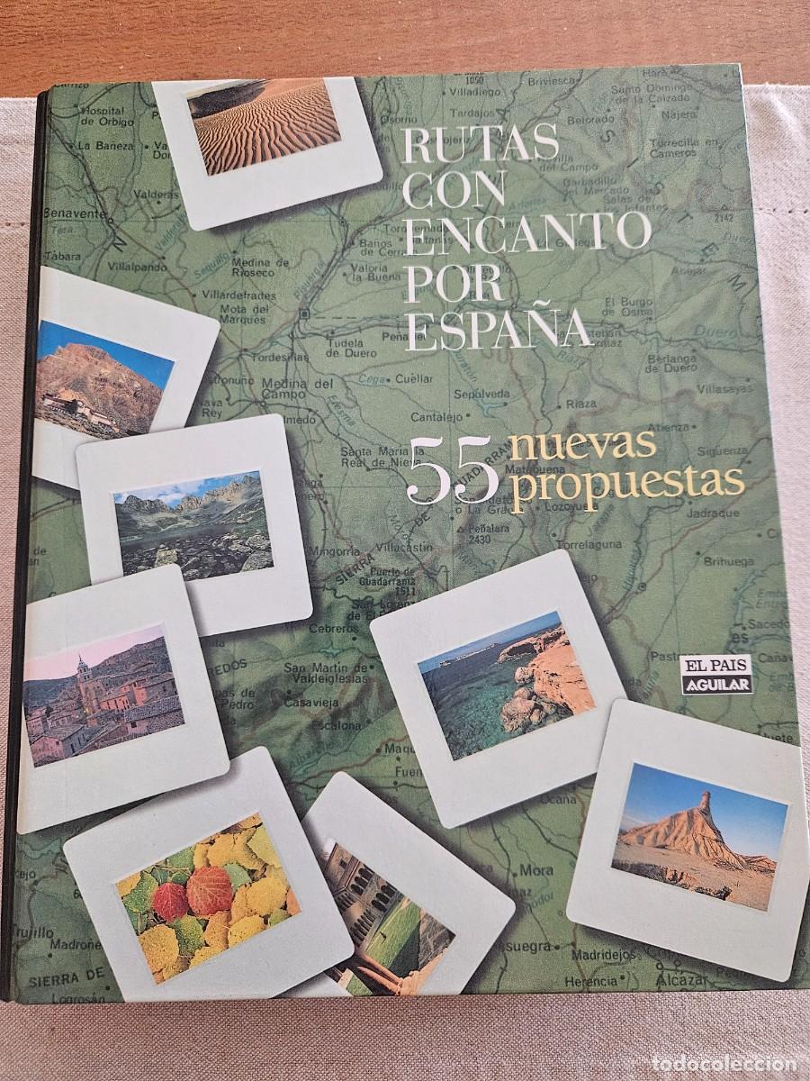 Libros de segunda mano: Rutas con encanto por Espa&ntilde;a 55 nuevas propuestas - coleccionable El Pais / Aguilar - incompleto